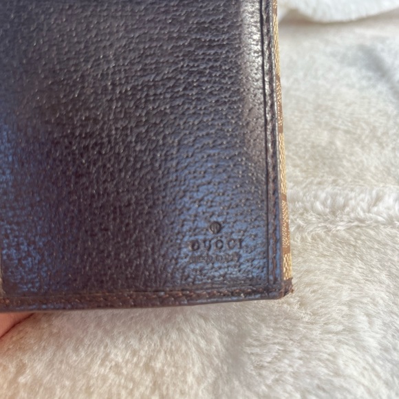 Authentic GUCCI Long Wallet GG Canvas Leather Brown - Picture 12 of 15